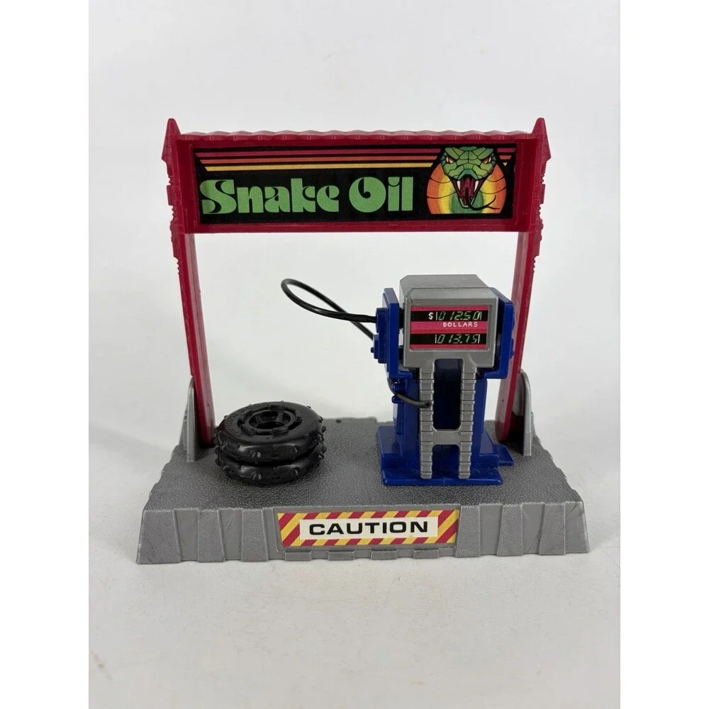 1987 Kenner M.A.S.K. Pit Stop Catapult Toy Snake READ